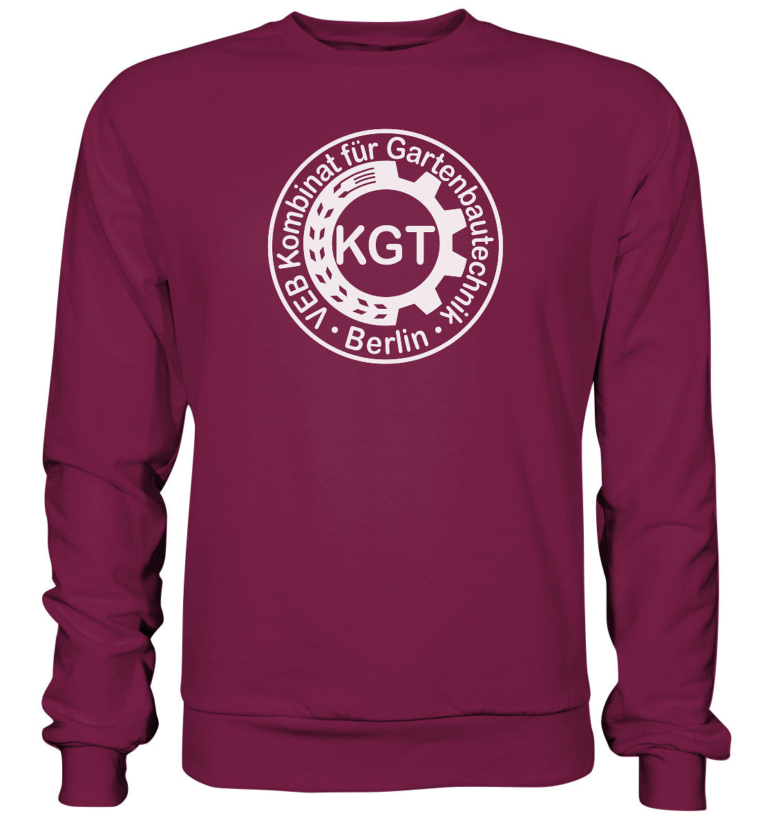 DDR Ostalgie Pullover Unisex • KGT - VEB KOMBINAT FÜR GARTENBAUTECHNIK BERLIN