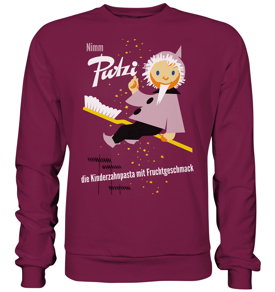DDR Ostalgie Pullover Unisex • PUTZI KINDERZAHNPASTA