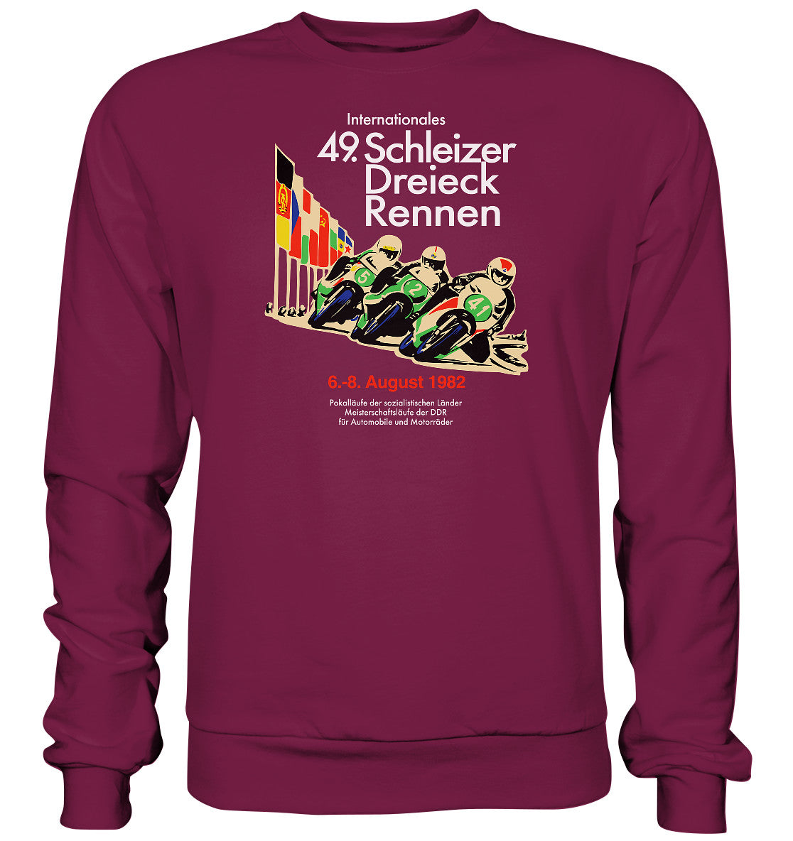 PULLOVER UNISEX • SCHLEIZER DREIECK-RENNEN DDR 1982