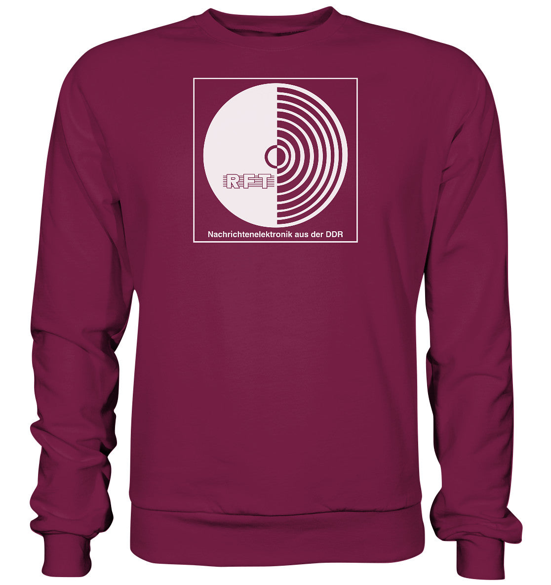 DDR Ostalgie Pullover Unisex • RFT NACHRICHTENELEKTRONIK AUS DER DDR
