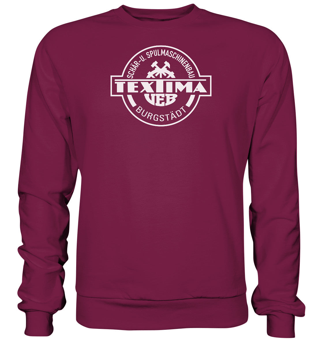 DDR Ostalgie Pullover Unisex • VEB TEXTIMA BURGSTÄDT