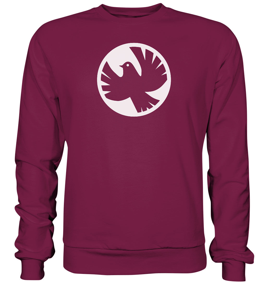 DDR Ostalgie Pullover Unisex • ROCK FÜR DIEN FRIEDEN - TAUBE