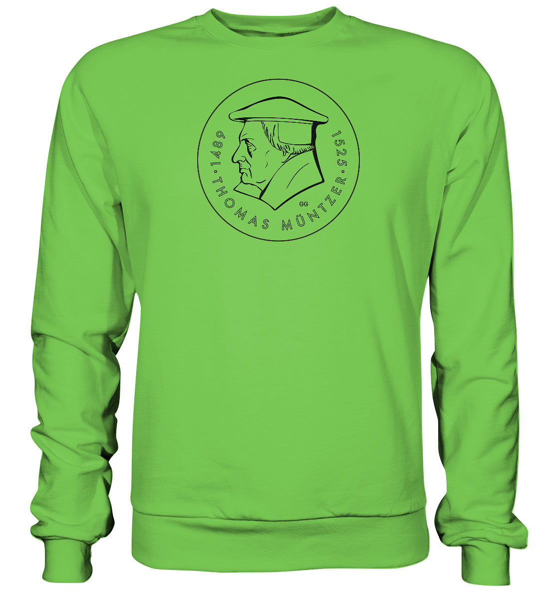 DDR Ostalgie Pullover Unisex • THOMAS MÜNTZER - DDR MÜNZE