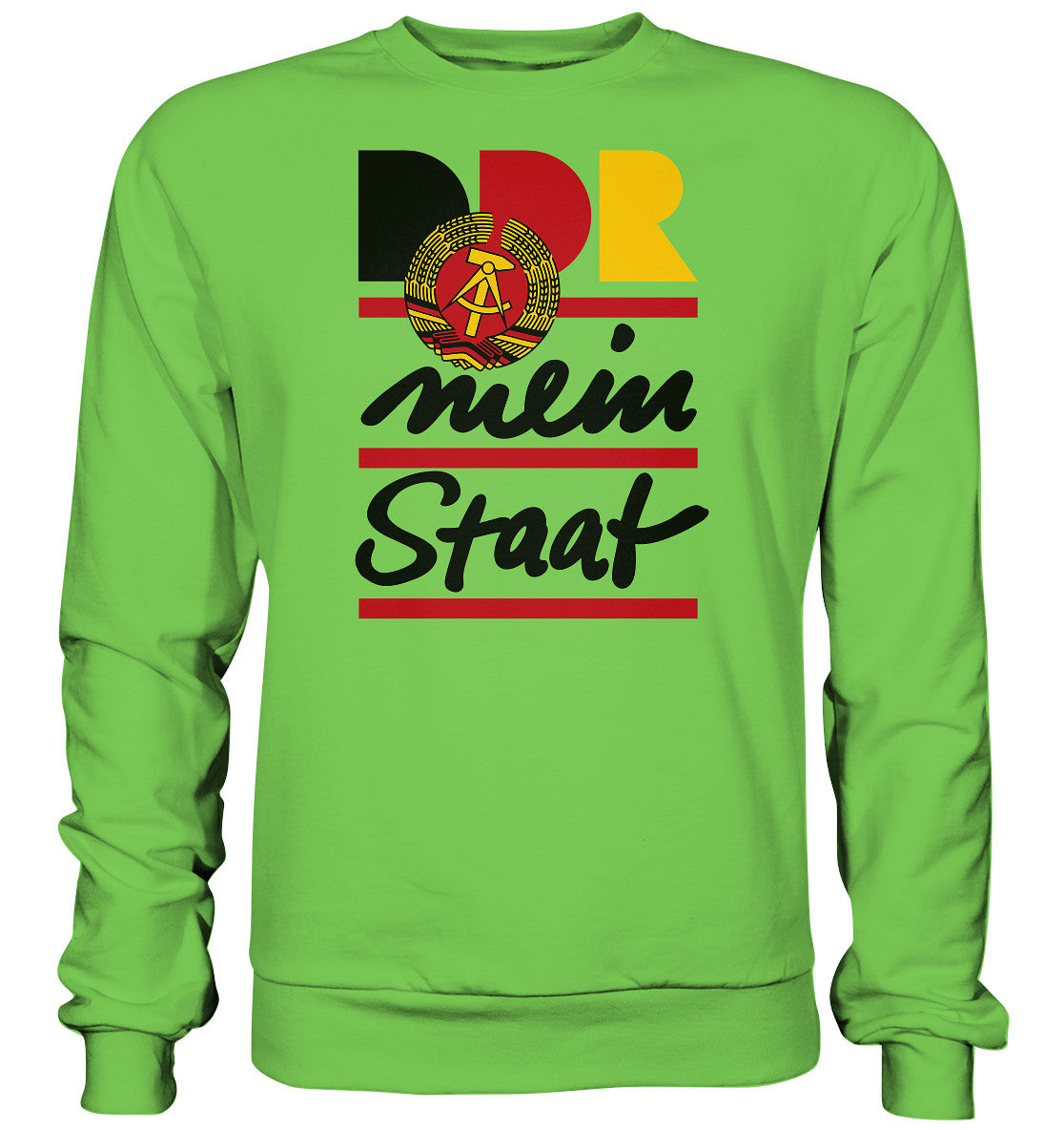 DDR Ostalgie Pullover Unisex • DDR - MEIN STAAT