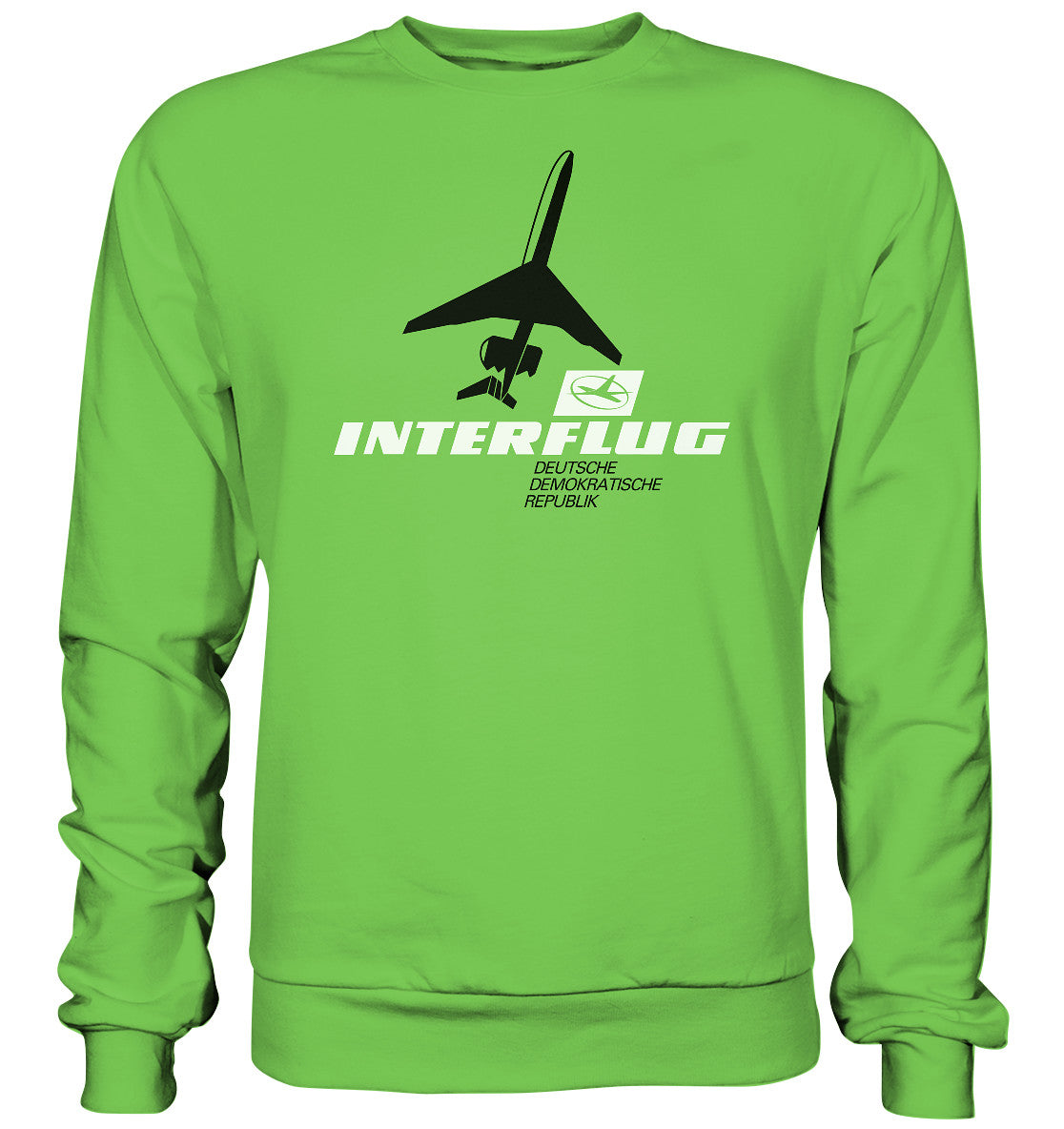 DDR Ostalgie Pullover Unisex • IF - INTERFLUG DDR - ORIGINAL WERBUNG 1981