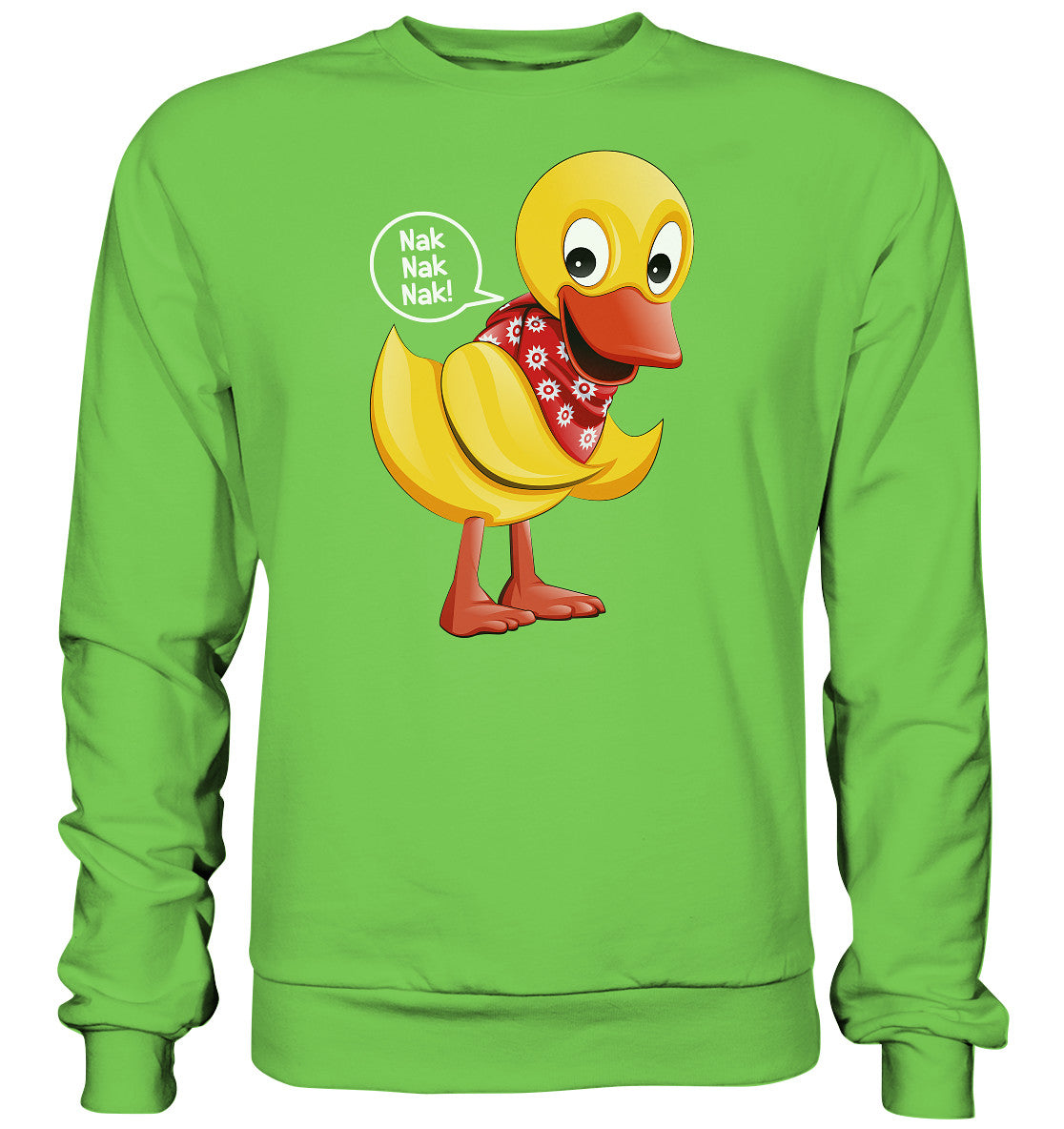 DDR Ostalgie Pullover Unisex • UNSER SANDMÄNNCHEN - SCHNATTERINCHEN - NAK NAK NAK!