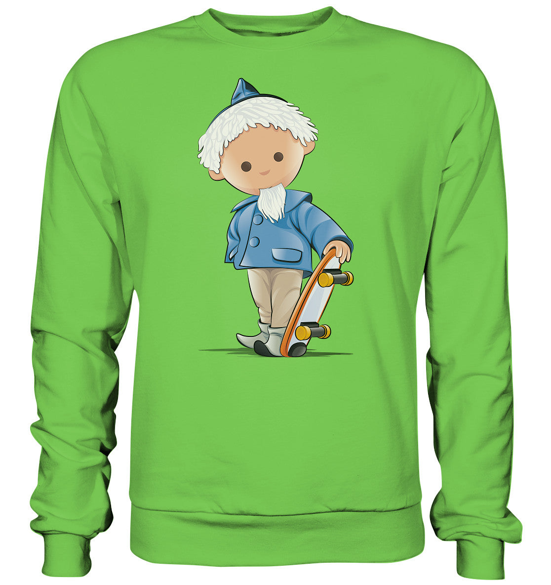 DDR Ostalgie Pullover Unisex • UNSER SANDMÄNNCHEN - ROLLBRETT-SKATER