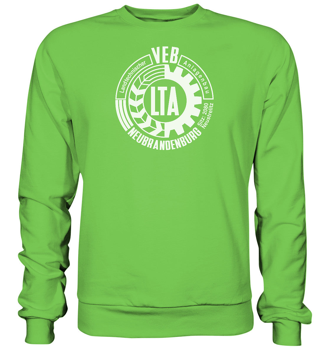 DDR Ostalgie Pullover Unisex • VEB LANDTECHNISCHER ANLAGENBAU NEUBRANDENBURG