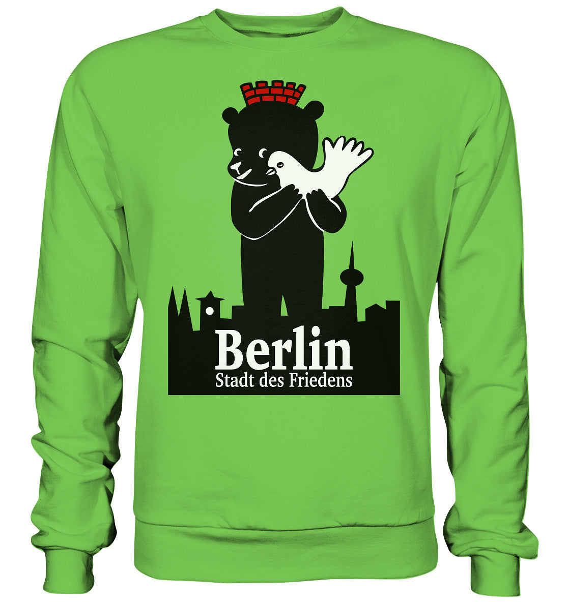 DDR Ostalgie Pullover Unisex • BERLIN - STADT DES FRIEDENS - PLAKAT 1984
