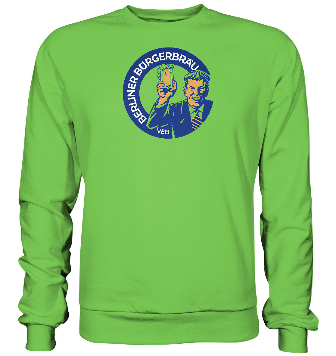 DDR Ostalgie Pullover Unisex • VEB BERLINER BÜRGERBRÄU