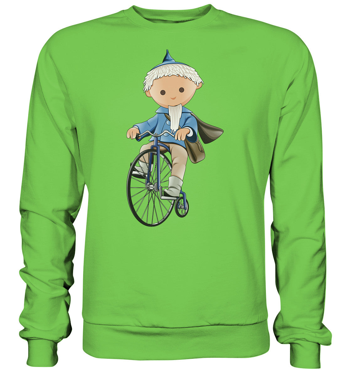 DDR Ostalgie Pullover Unisex • UNSER SANDMÄNNCHEN - AUF DEM HOCHRAD - BLAU (PU-97, 1969)