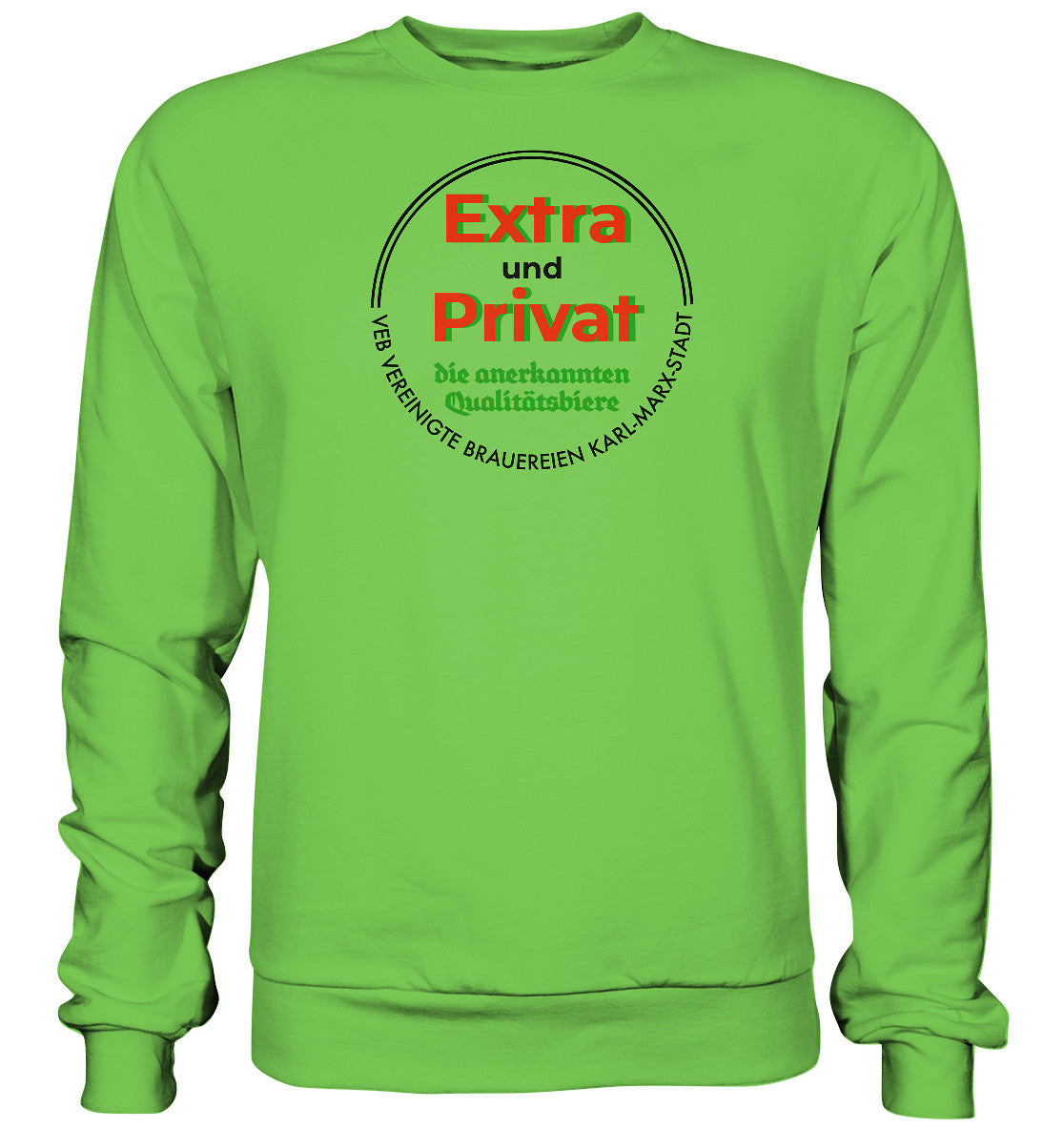 DDR Ostalgie Pullover Unisex • VEB BRAUEREIEN KARL-MARX-STADT