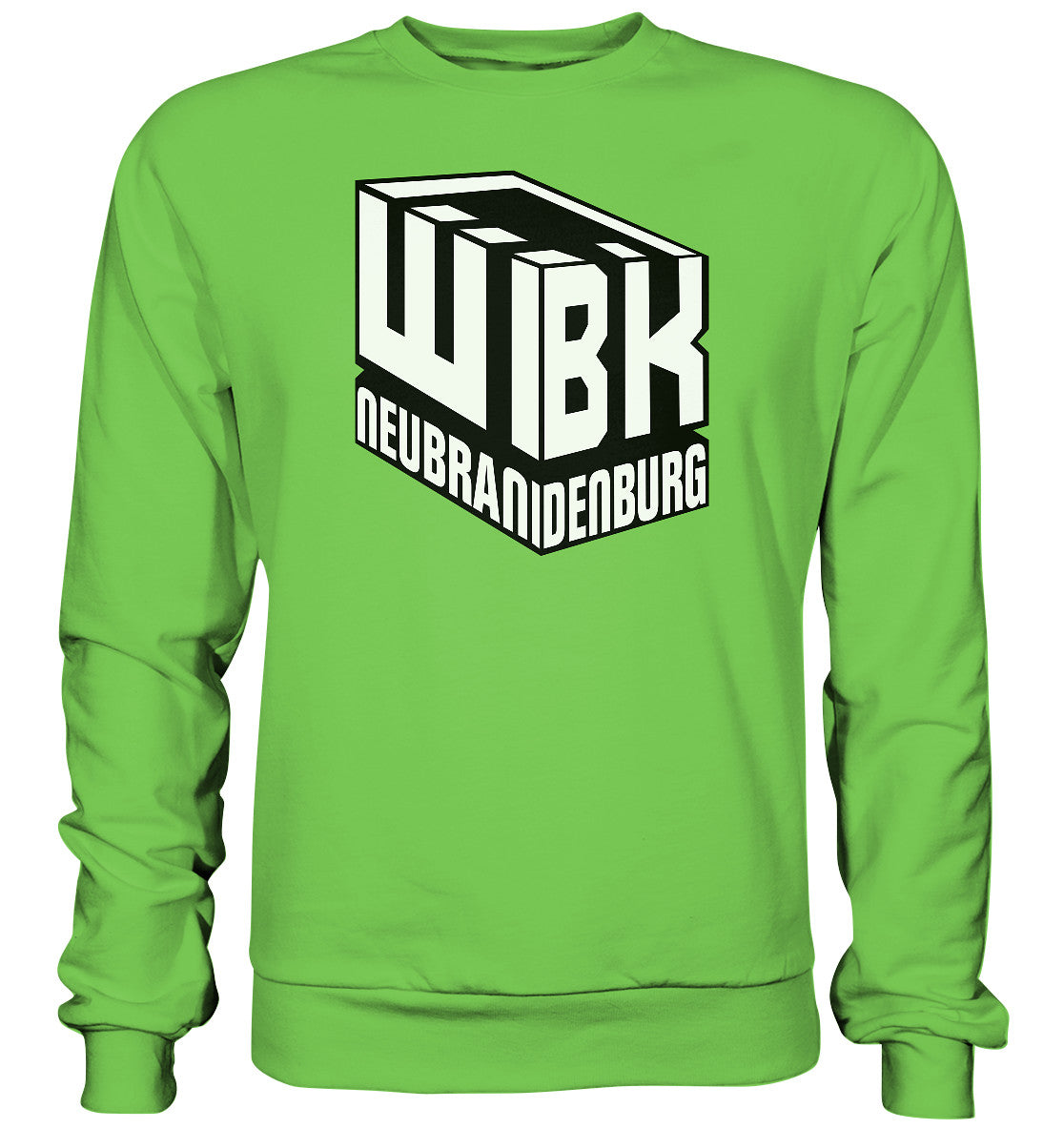 DDR Ostalgie Pullover Unisex • WOHNUNGSBAUGESELLSCHAFT NEUBRANDENBURG