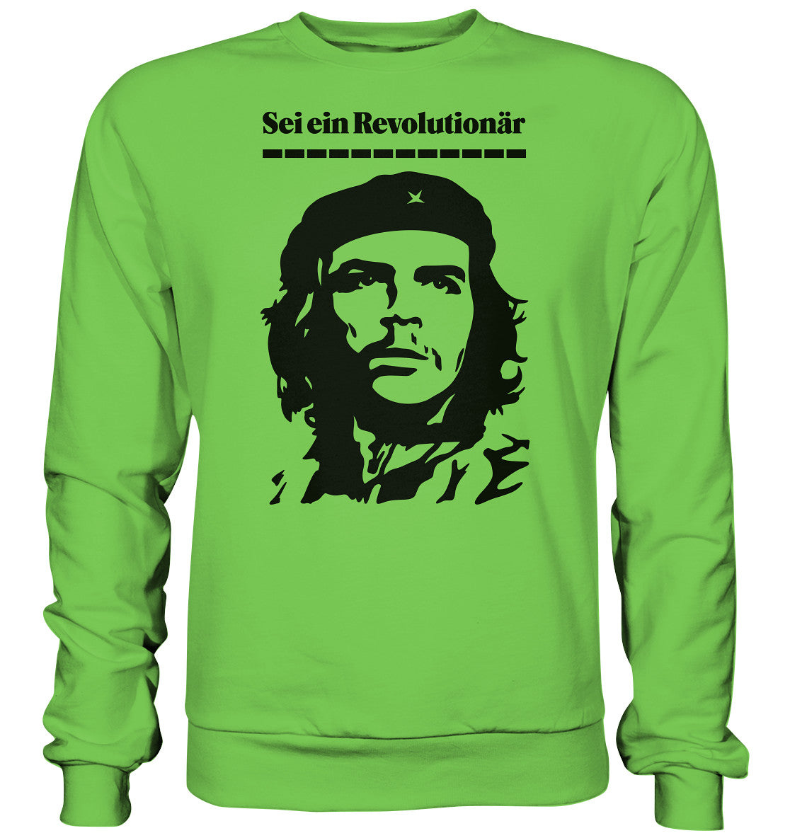DDR Ostalgie Pullover Unisex • SEI EIN REVOLUTIONÄR - CHE GUEVARA (DDR ORIGINAL-PLAKAT)