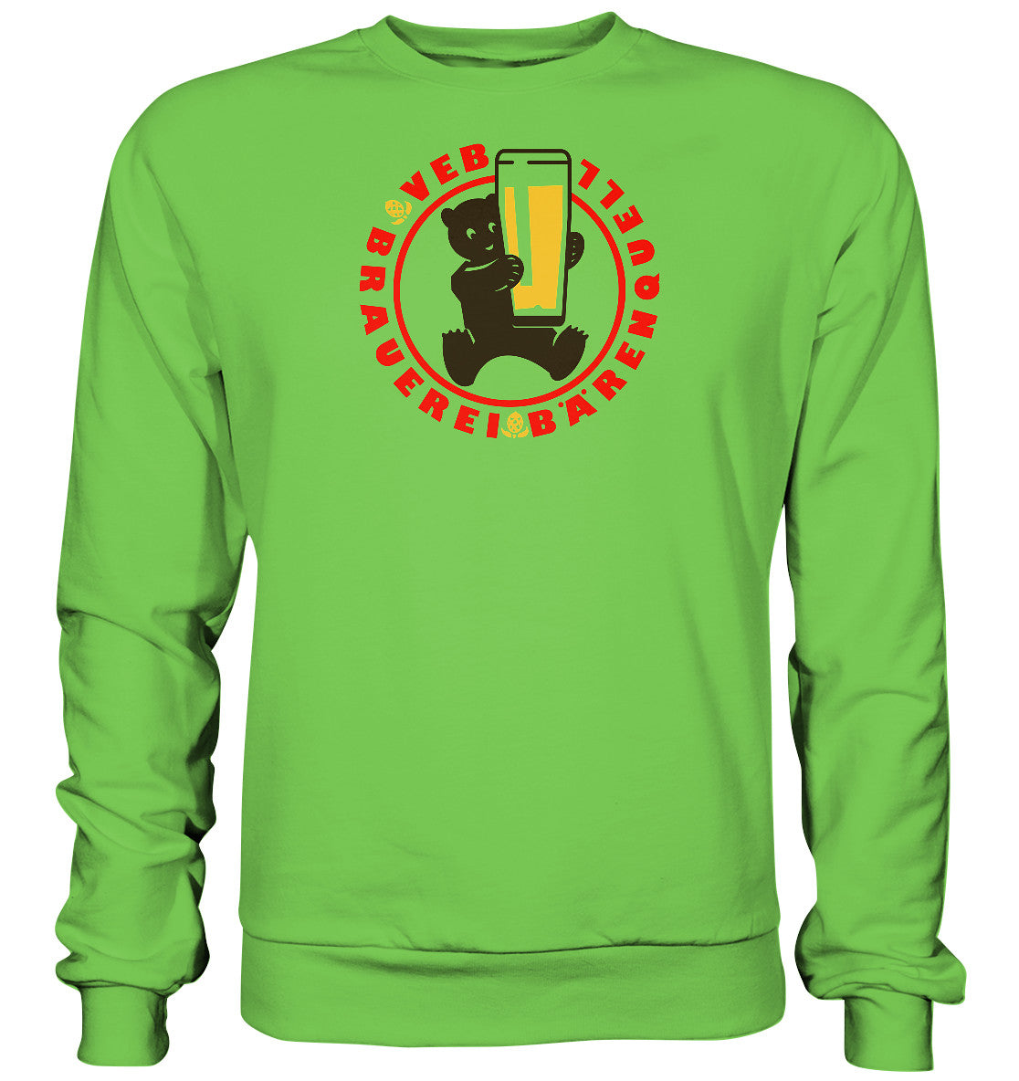 DDR Ostalgie Pullover Unisex • VEB BÄRENQUELL BERLIN BRAUEREI