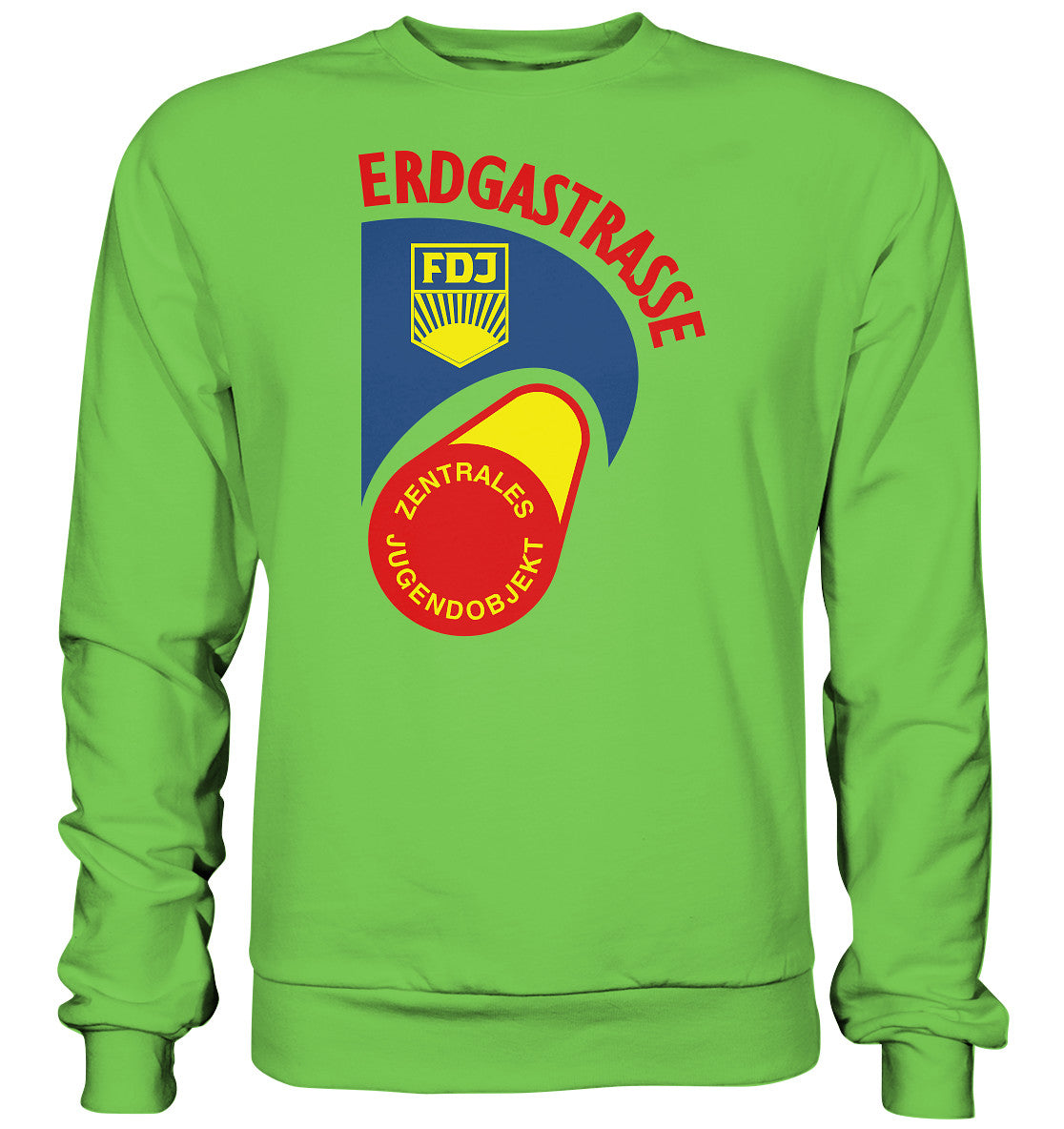 DDR Ostalgie Pullover Unisex • ERDGASTRASSE