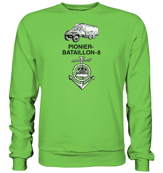 DDR Ostalgie Pullover Unisex • NVA PIONIERBATAILLON 8