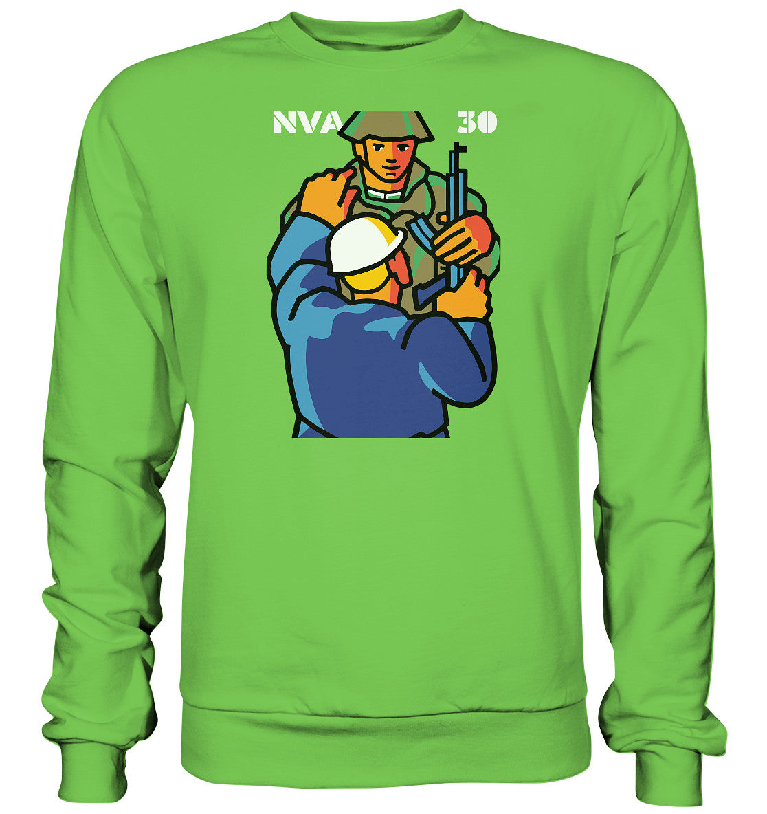 DDR Ostalgie Pullover Unisex • 30 JAHRE NVA