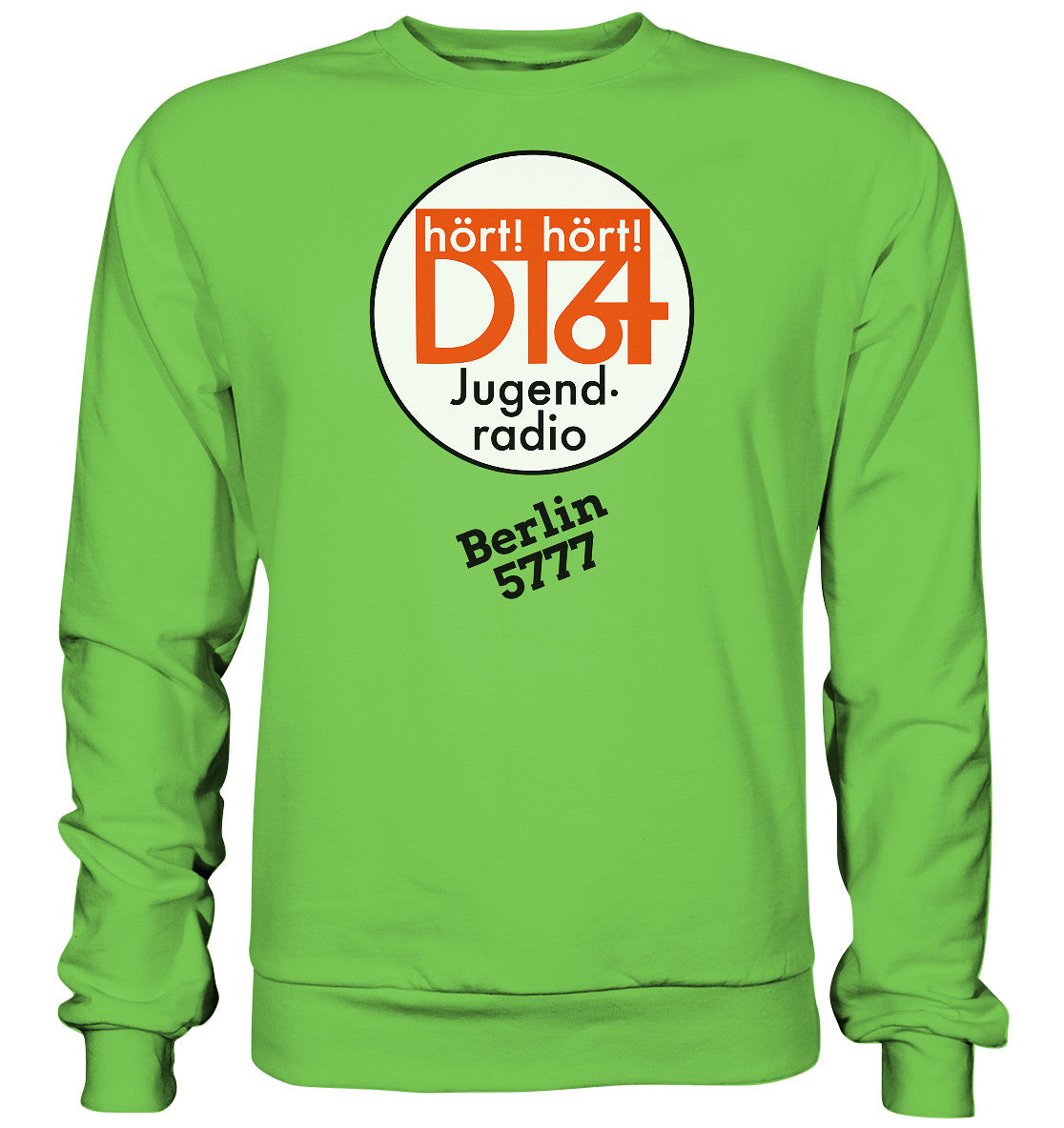 DDR Ostalgie Pullover Unisex • HÖRT HÖRT! DT64