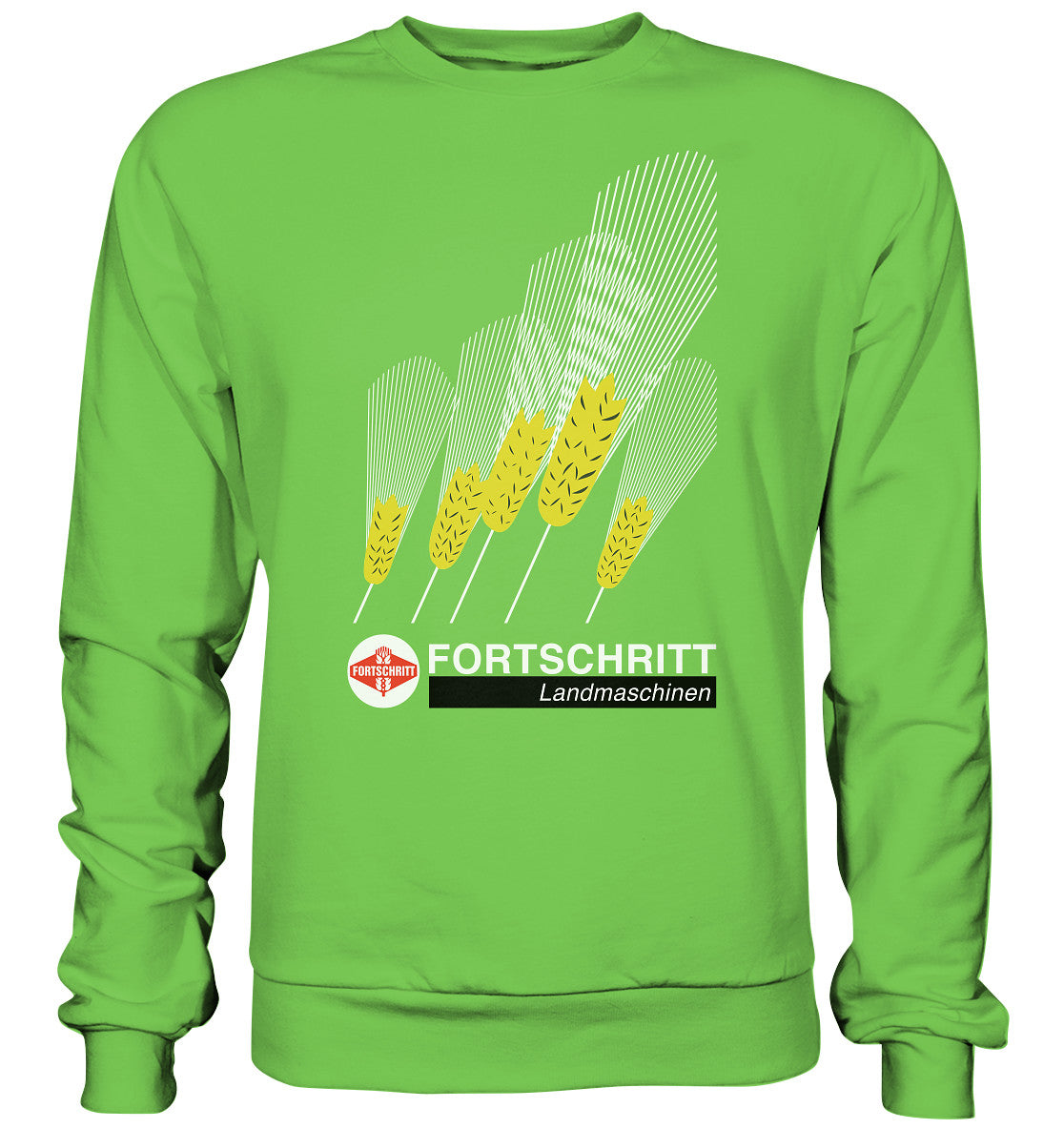 DDR Ostalgie Pullover Unisex • FORTSCHRITT LANDMASCHINEN - PLAKATMOTIV