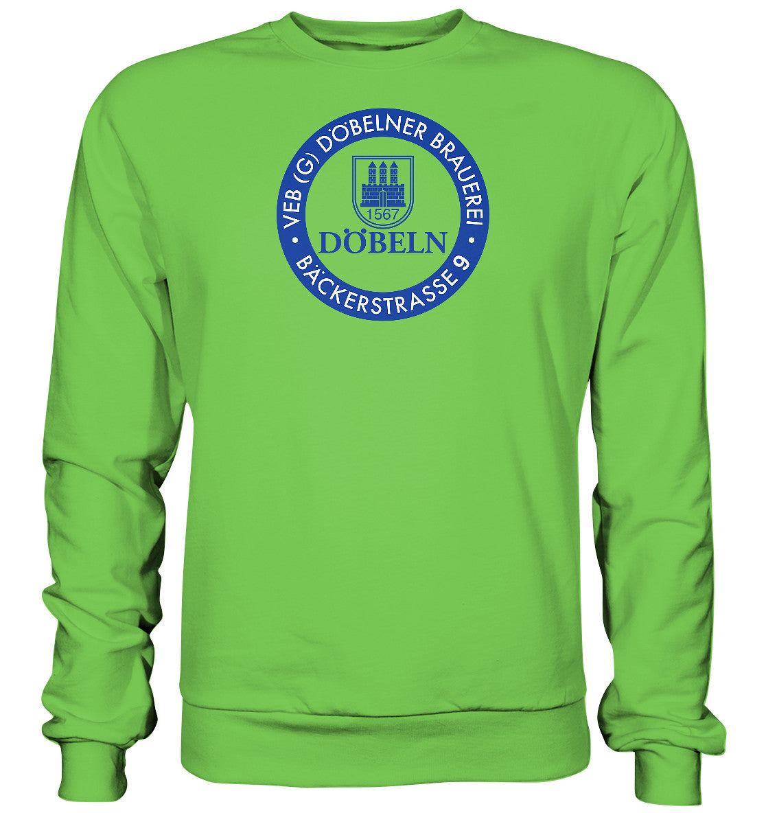 DDR Ostalgie Pullover Unisex • VEB DÖBELNER BRAUEREI