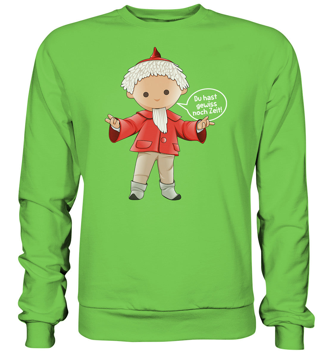 DDR Ostalgie Pullover Unisex • UNSER SANDMÄNNCHEN - DU HAST GEWISS NOCH ZEIT!