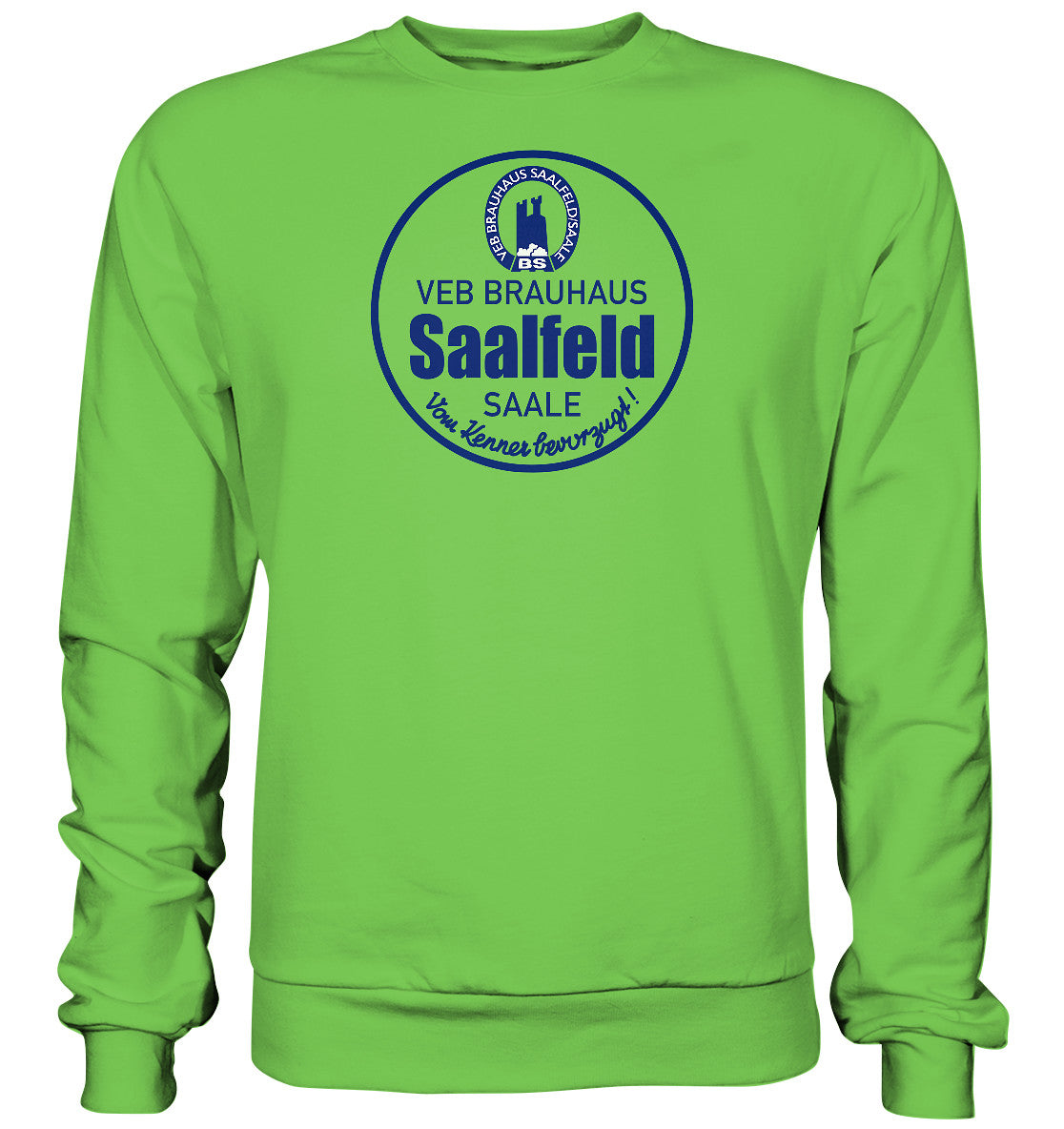 DDR Ostalgie Pullover Unisex • VEB BRAUHAUS SAALFELD