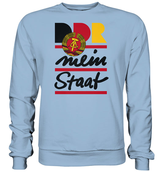 DDR Ostalgie Pullover Unisex • DDR - MEIN STAAT
