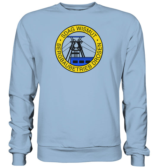 DDR Ostalgie Pullover Unisex • SDAG WISMUT - DROSEN