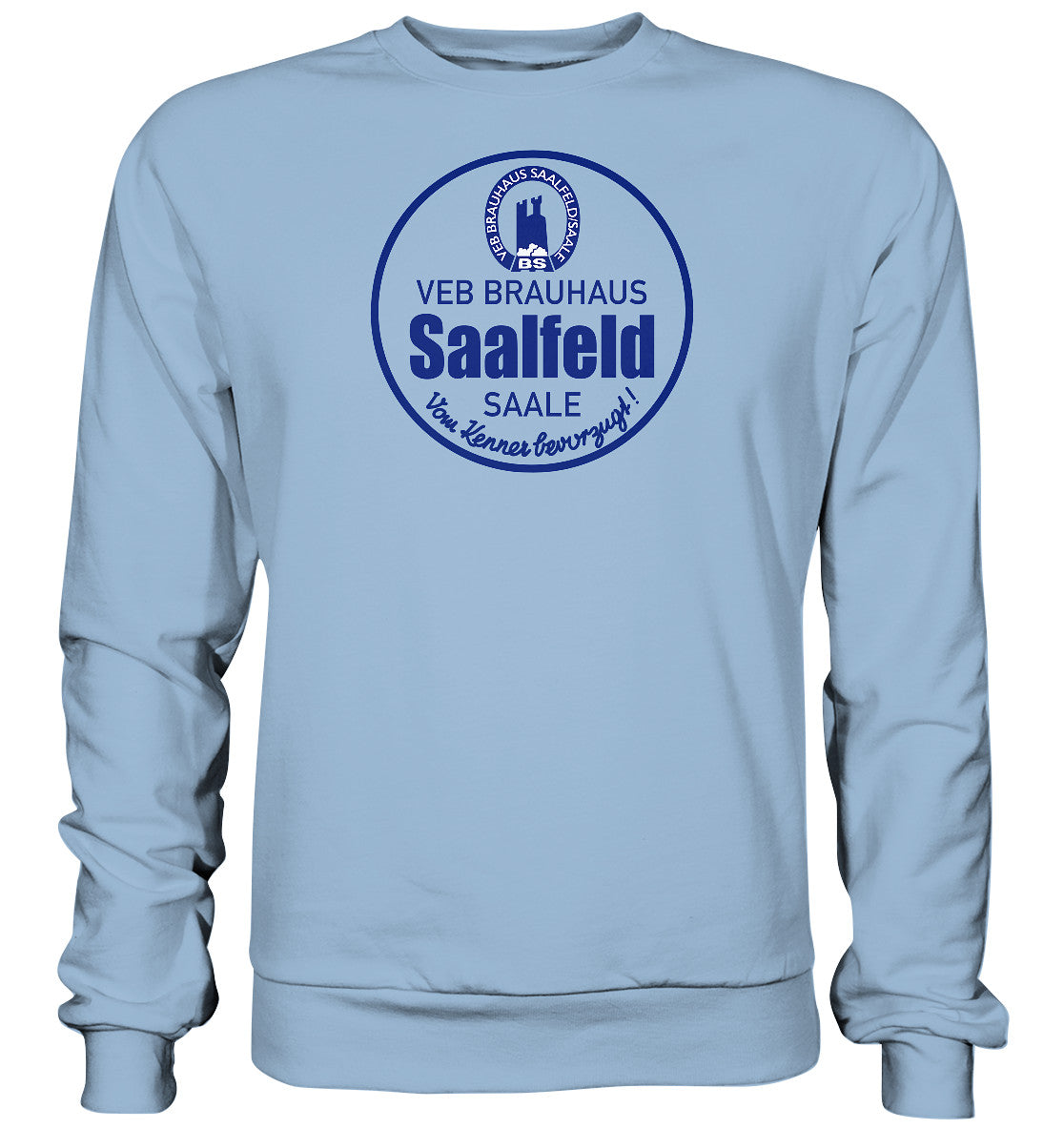 DDR Ostalgie Pullover Unisex • VEB BRAUHAUS SAALFELD