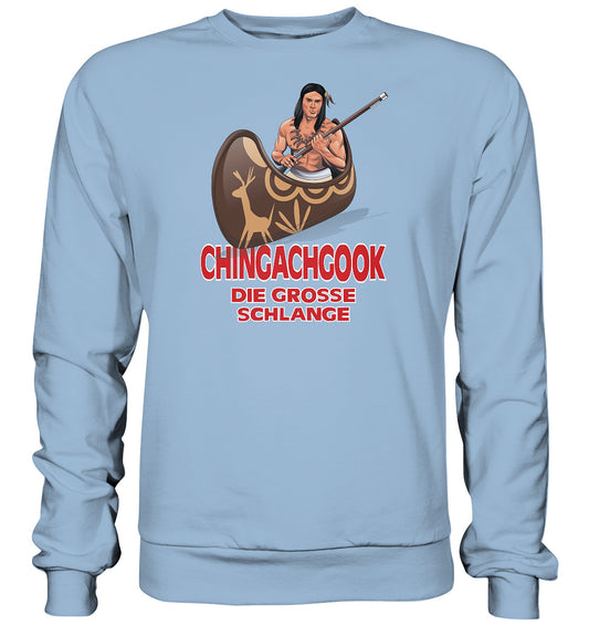 DDR Ostalgie Pullover Unisex • CHINGACHGOOK, DIE GROSSE SCHLANGE