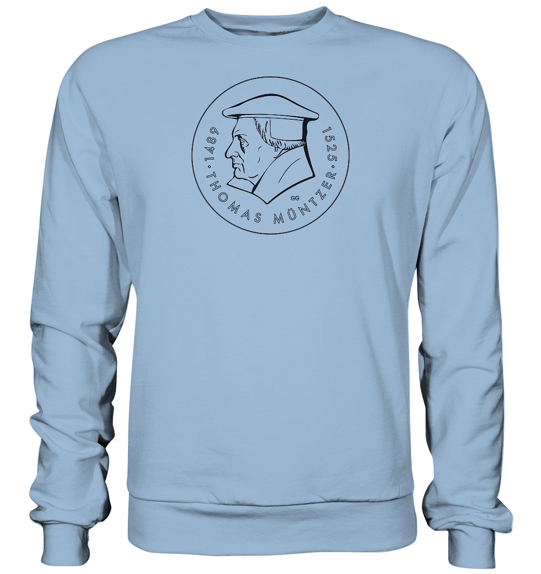 DDR Ostalgie Pullover Unisex • THOMAS MÜNTZER - DDR MÜNZE