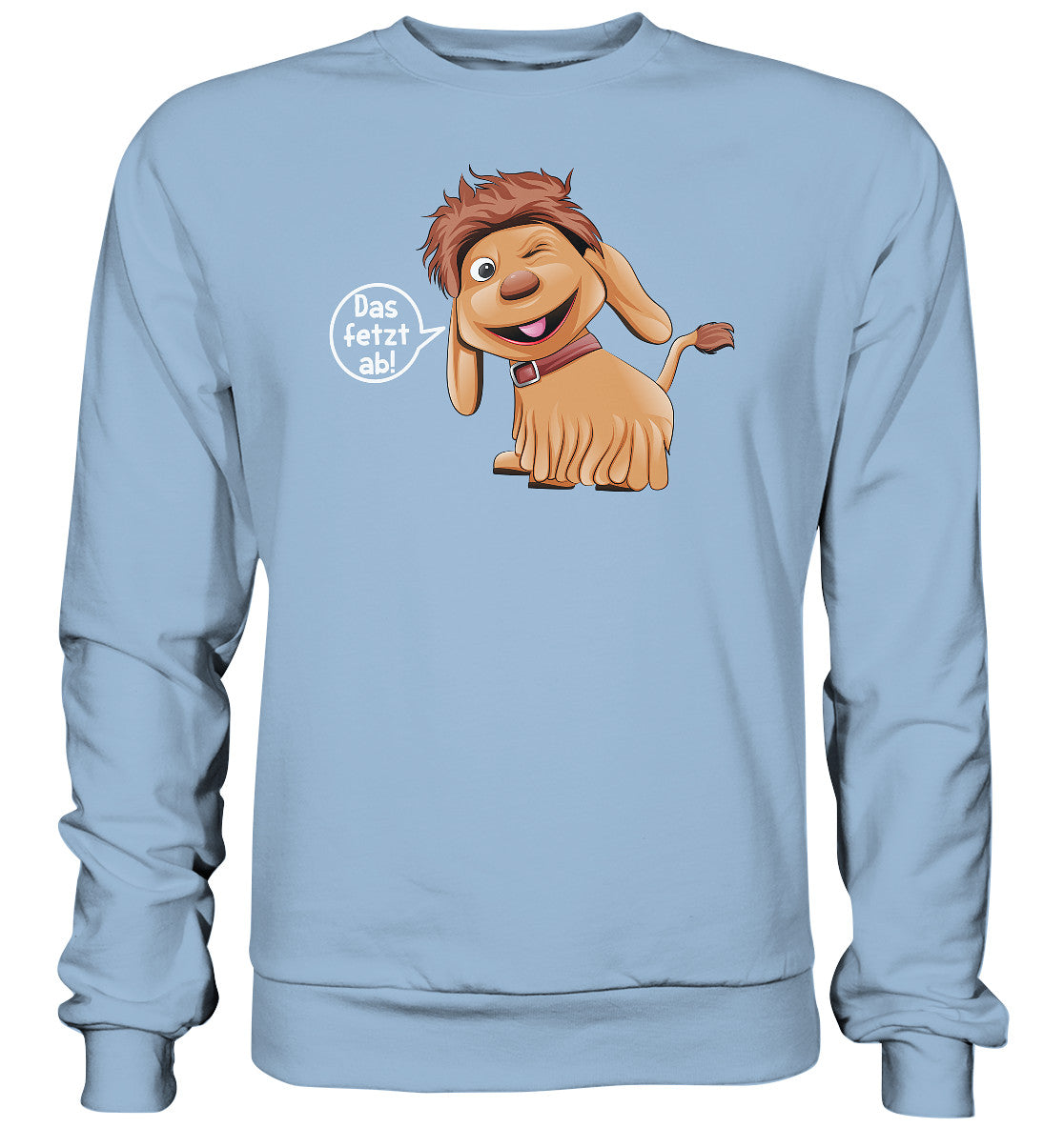 DDR Ostalgie Pullover Unisex • UNSER SANDMÄNNCHEN - MOPPI - DAS FETZT AB!