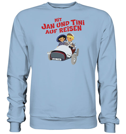 DDR Ostalgie Pullover Unisex • MIT JAN UND TINI AUF REISEN