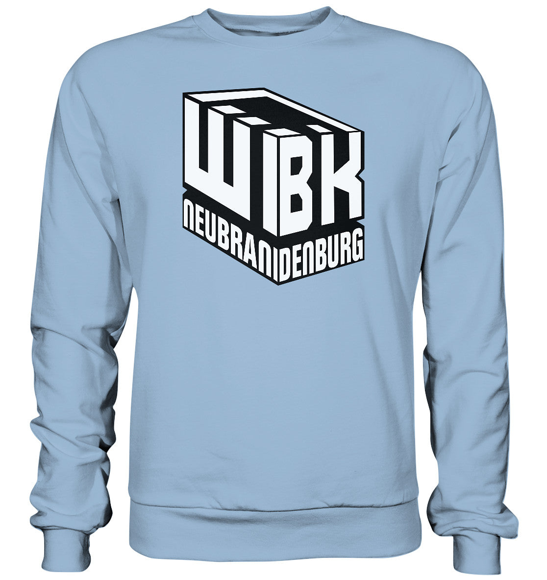 DDR Ostalgie Pullover Unisex • WOHNUNGSBAUGESELLSCHAFT NEUBRANDENBURG