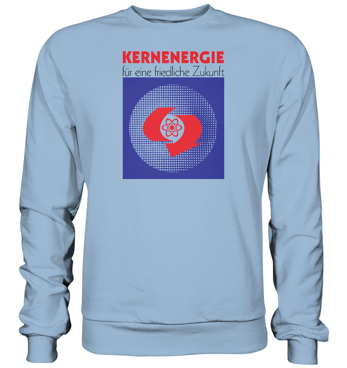 DDR Ostalgie Pullover Unisex • DDR - KERNENERGIE