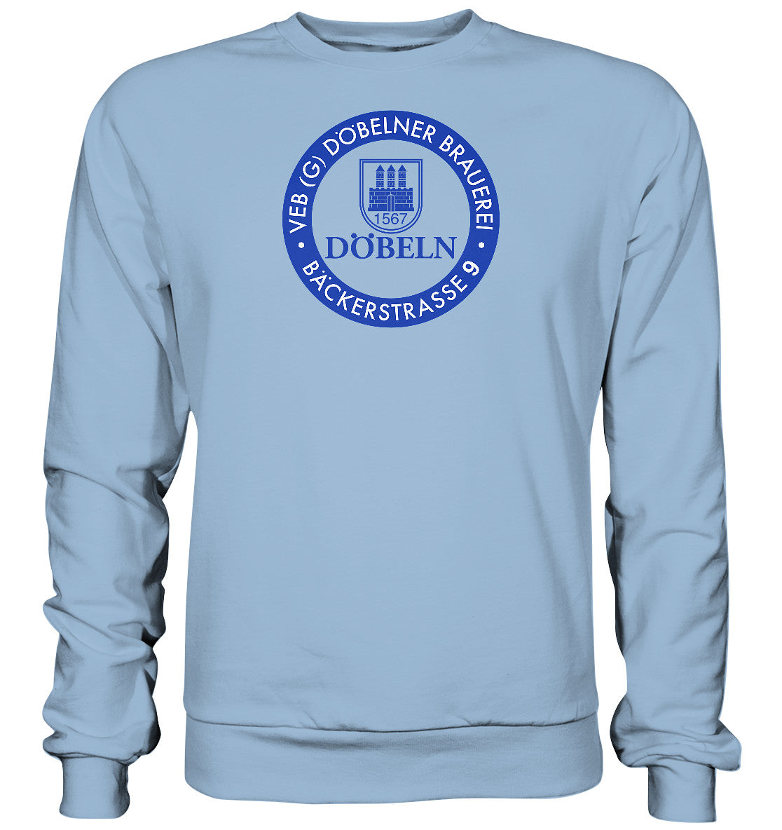 DDR Ostalgie Pullover Unisex • VEB DÖBELNER BRAUEREI