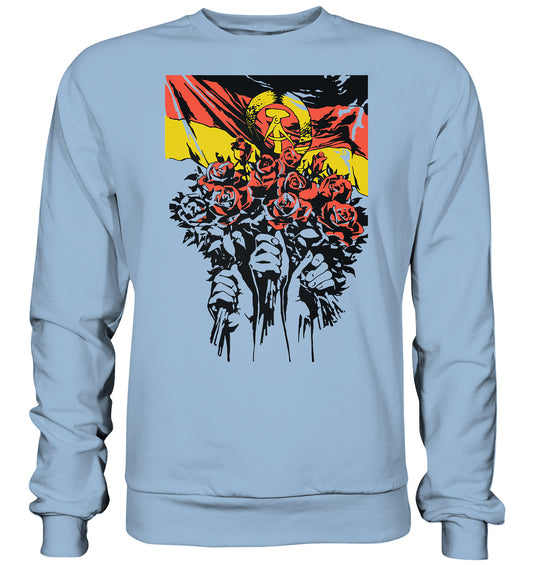 DDR Ostalgie Pullover Unisex • NATIONALES JUGENDFESTIVAL - BERLIN 1979, PLAKATMOTIV