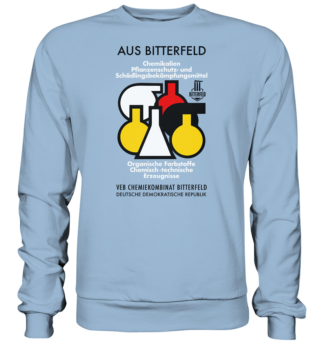 DDR Ostalgie Pullover Unisex • CHEMIKALIEN AUS BITTERFELD