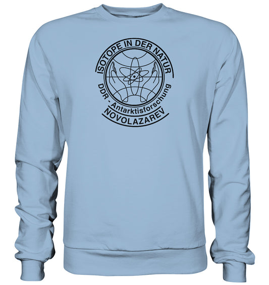 DDR Ostalgie Pullover Unisex • ISOTOPE IN DER NATUR, DDR-ANTARKTISFORSCHUNG