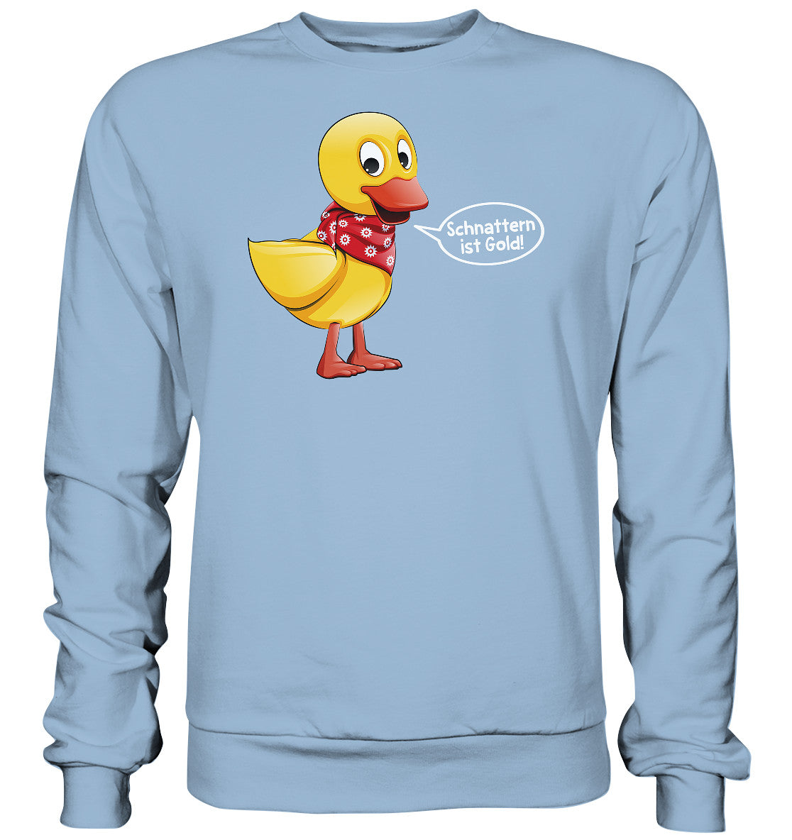 DDR Ostalgie Pullover Unisex • UNSER SANDMÄNNCHEN - SCHNATTERINCHEN - SCHNATTERN IST GOLD!