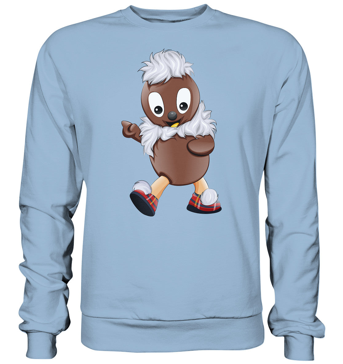 DDR Ostalgie Pullover Unisex • UNSER SANDMÄNNCHEN - PITTIPLATSCH MACHT LAUNE