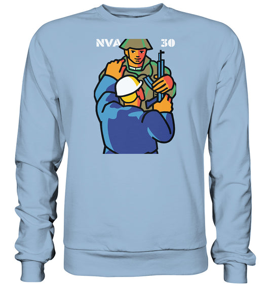 DDR Ostalgie Pullover Unisex • 30 JAHRE NVA