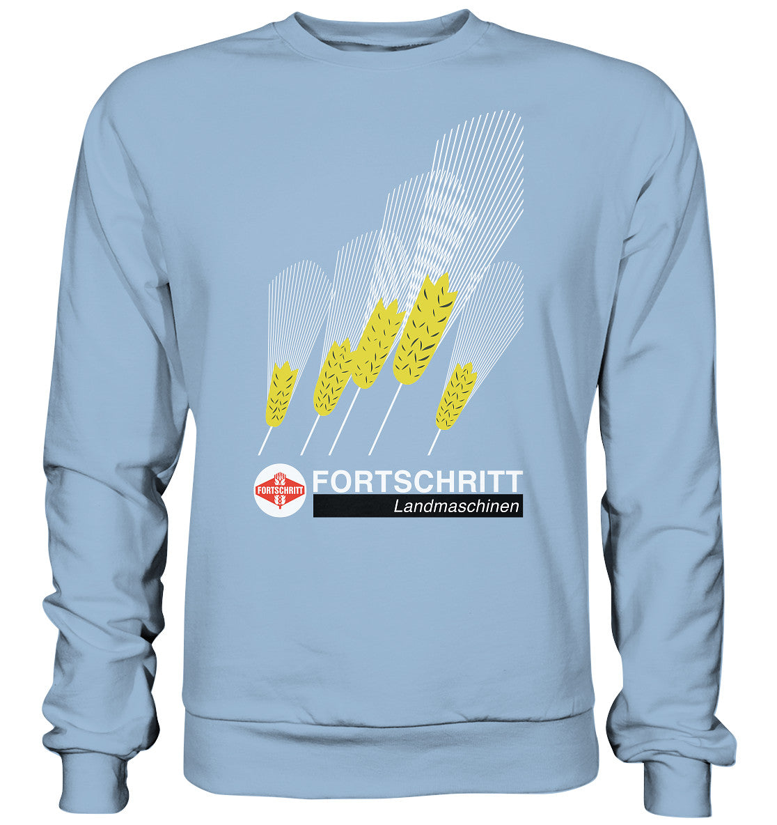 DDR Ostalgie Pullover Unisex • FORTSCHRITT LANDMASCHINEN - PLAKATMOTIV