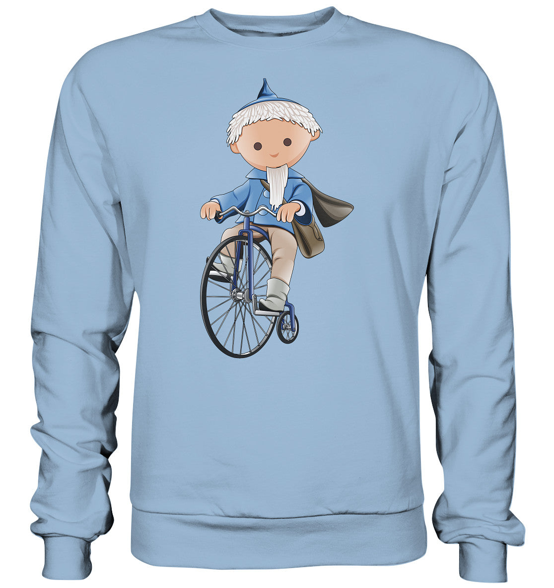 DDR Ostalgie Pullover Unisex • UNSER SANDMÄNNCHEN - AUF DEM HOCHRAD - BLAU (PU-97, 1969)