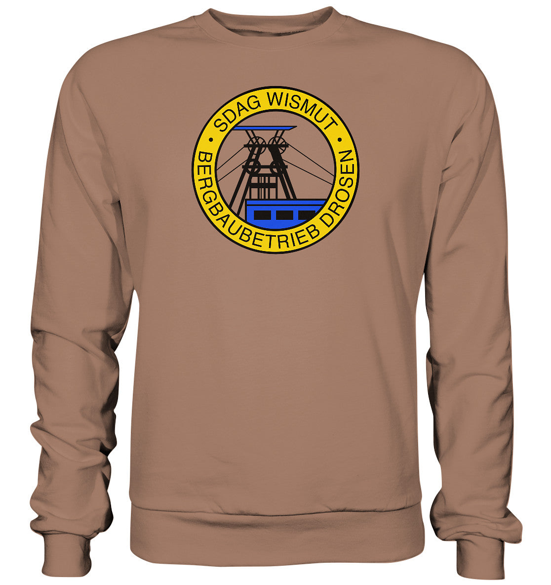 DDR Ostalgie Pullover Unisex • SDAG WISMUT - DROSEN