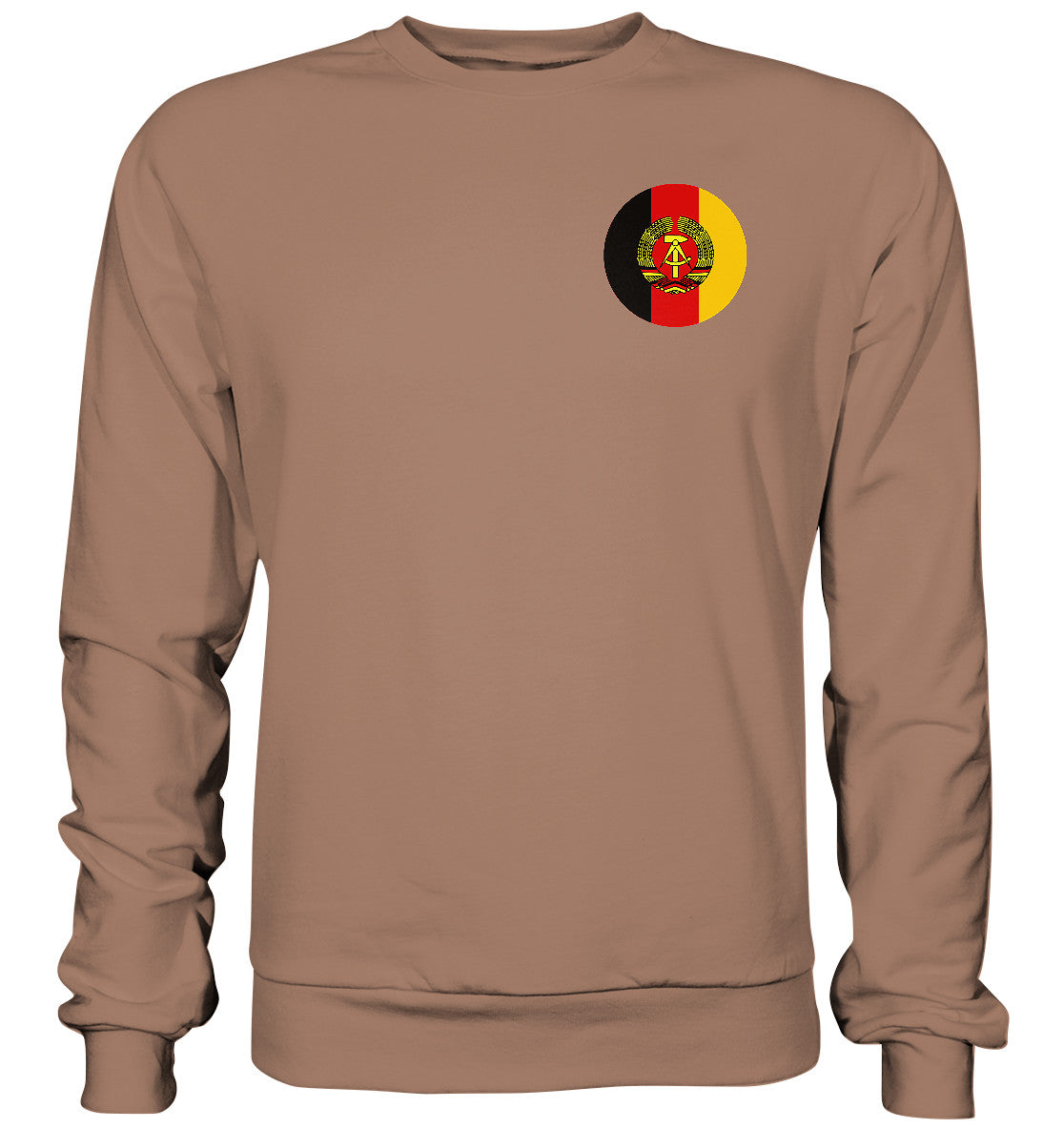 DDR Ostalgie Pullover Unisex • NVA - BRUST BADGE