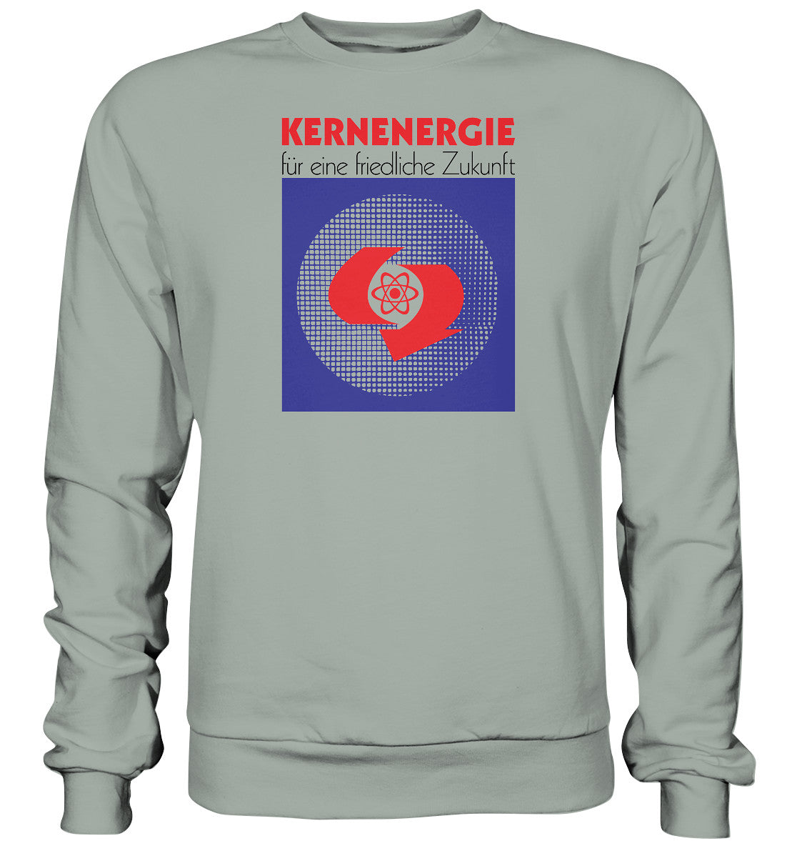 DDR Ostalgie Pullover Unisex • DDR - KERNENERGIE