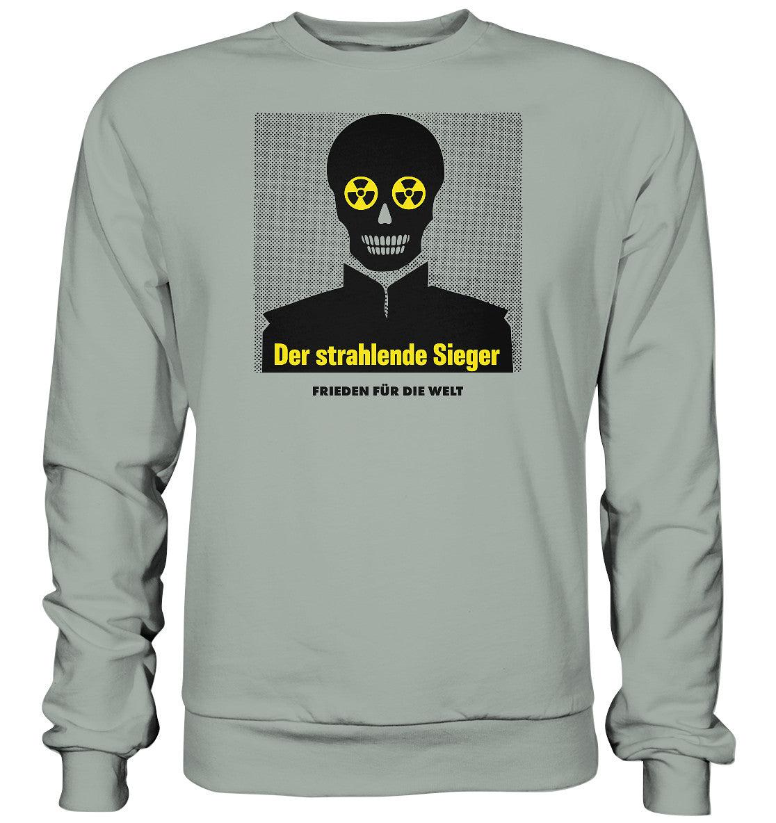 DDR Ostalgie Pullover Unisex • DER STRAHLENDE SIEGER - FRIEDEN FÜR DIE WELT!