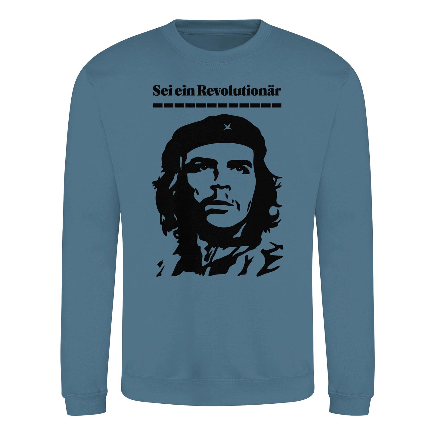 DDR Ostalgie Pullover Unisex • SEI EIN REVOLUTIONÄR - CHE GUEVARA (DDR ORIGINAL-PLAKAT)